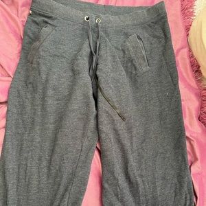 Victoria secret sweat pants.